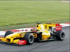 Михаил Алёшин за рулем Renault F1