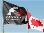 Флаги Канады и Formula 1 