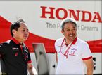 Технический директор Honda F1 Тойохару Танабе и управляющий директор программы японского концерна в Формуле 1 Масаши Ямамото