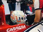 Хуан-Мануэль Корреа за рулём Sauber C32 на тестах в Ле-Кастелле
