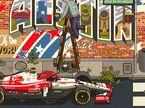 Постер Alfa Romeo, посвящённый предстоящему Гран При США, фото пресс-службы команды