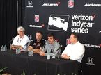 Пресс-конференция в Алабаме, посвящённая участию Фернандо Алонсо в Indy 500