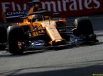 Ландо Норрис за рулём McLaren на тренировках в Мехико