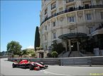 Жюль Бьянки на трассе в Монако