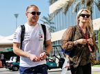 Валттери Боттас с бывшей супругой Эмилией на прошлогоднем Гран При Абу-Даби