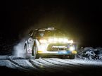 Валттери Боттас за рулём Citroen DS3 WRC на трассе Artcic Rally, фото из Twitter гонщика