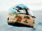 Шлем Валттери Боттаса, посвящённый морской тематике, фото из социальных сетей