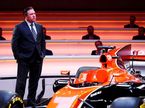Зак Браун на презентации McLaren-Honda MCL32