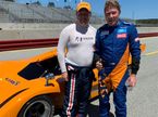 Зак Браун и Мика Хаккинен у McLaren M8D/3 Can-Am