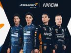 Даниэль Риккардо и Ларндо Норрис – гонщики McLaren F1, Пато О'Вард и Феликс Розенквист – гонщики Arrow McLaren SP