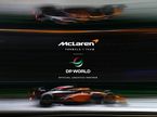 Постер McLaren, посвящённый сотрудничеству с DP World
