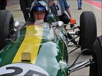 Дэвид Култхард за рулем Lotus Type 25 Джима Кларка