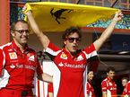 Стефано Доменикали и Фернандо Алонсо поле победы Ferrari в Гран При Европы 2012 года