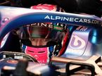 Джек Дуэн в кокпите машины Alpine F1 на тестах в Абу-Даби, фото XPB