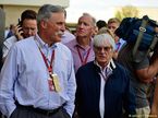 Чейз Кэри, новый глава Formula One Group, и Берни Экклстоун