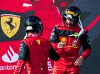 Гонщики Ferrari на подиуме Гран При Майами, фото пресс-службы Ferrari