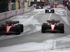 Машины Ferrari на трассе Гран При Монако, фото XPB