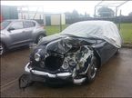 Разбитый Jaguar Mark II Майка Гаскойна после аварии