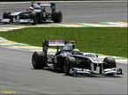 Пилоты Williams на трассе Гран При Бразилии