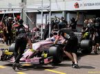 Боксы Force India на Гран При Монако