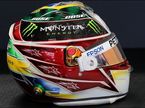 Новая раскраска шлема Льюиса. Фото пресс-службы Mercedes