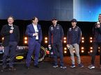 Кристиан Хорнер, Джим Фарли (Ford) и гонщики команды на презентации в Нью-Йорке, фото Red Bull