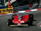 Жиль Вильнёв за рулем Ferrari 312T4