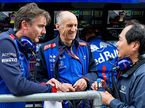 Джеймс Ки, Франц Тост, руководитель Toro Rosso, и Тойохара Танабе, технический директор Honda F1