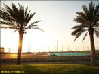 Виталий Петров на трассе Гран При Абу-Даби