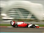 Михай Херк на тестах GP2 Asia в Абу-Даби