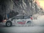 Хейкки Ковалайнен на трассе Arctic Lapland Rally