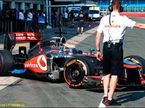 Кевин Магнуссен за рулём McLaren
