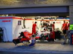 Боксы Manor Marussia на Гран При США 2015 года