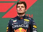 Макс Ферстаппен на подиуме Гран При Бельгии, фото пресс-службы Red Bull Racing
