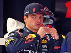 Макс Ферстаппен в боксах Red Bull Racing в Монце