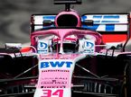 Никита Мазепин за рулём Force India