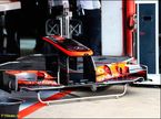 Новое переднее антикрыло McLaren