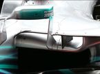 Новые зеркала Mercedes. Фото: Racefans