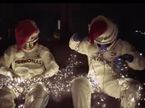 Кадр из рождественского видеоролика Mercedes