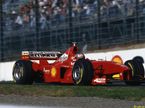 Михаэль Шумахер за рулём Ferrari F300, Гран При Японии 1998
