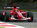 Михаэль Шумахер за рулём Ferrari F2003-GA в Монце, 2003 год