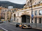 Ларндо Норрис за рулём McLaren на трассе Гран При Монако