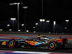 Оскар Пиастри за рулём McLaren MCL60 на трассе в Катаре