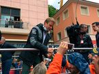 Нико Росберг на параде пилотов перед Гран При Монако