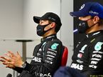 Джордж Расселл и Валттери Боттас были напарниками по команде Mercedes на Гран При Сахира 2020