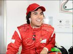 Серхио Перес на занятиях Академии Ferrari