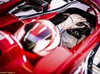 Кими Райкконен за рулём Alfa Romeo на трассе в Остине