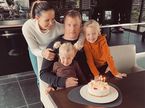 Кими Райкконен отмечает свой день рождения в кругу семьи