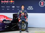 Даниэль Риккардо на презентации машины Red Bull Racing