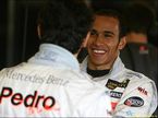 Педро де ла Роса и Льюис Хэмилтон. Тесты McLaren. Октябрь 2006. Херес